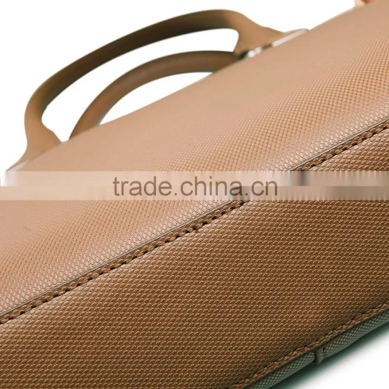 Top class cowhide laptop handbag business men briefcase for sale