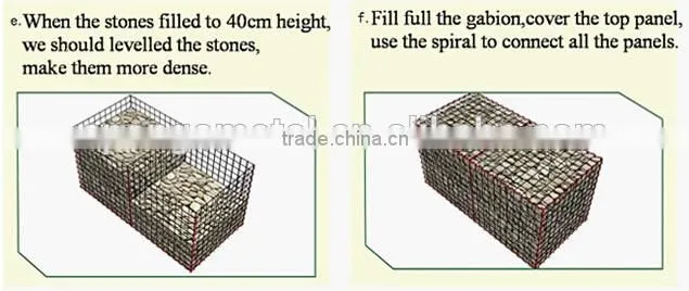 Welded gabions with good quality/low price made in China