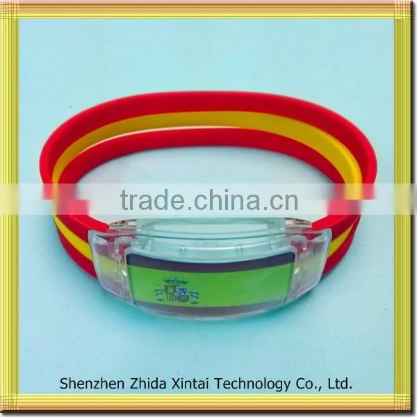 alibaba website silicone led wrist band