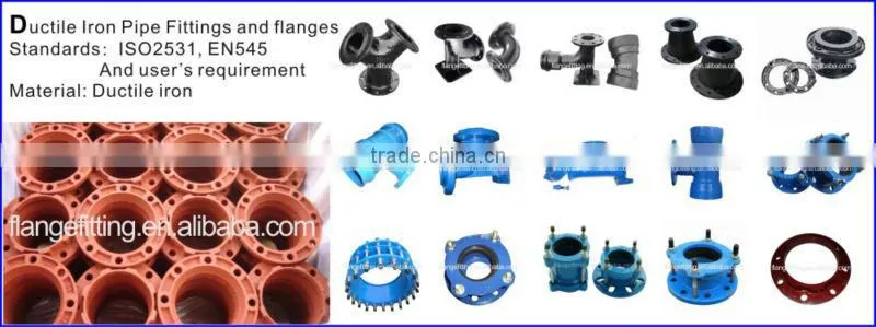 Ductile iron pipe fittings