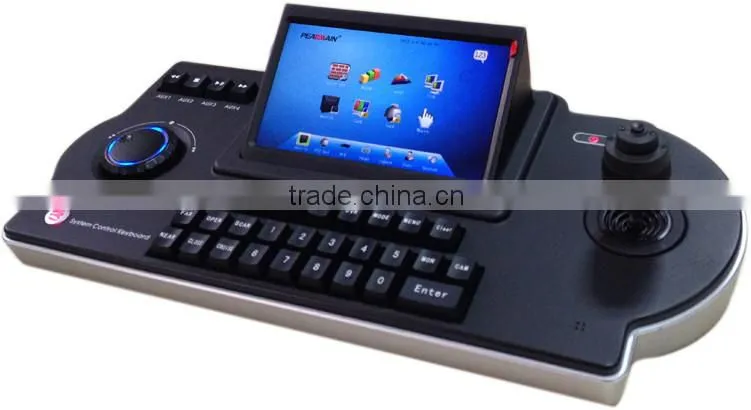 matrix and ptz system keyboard controller joystick using RS485 cable