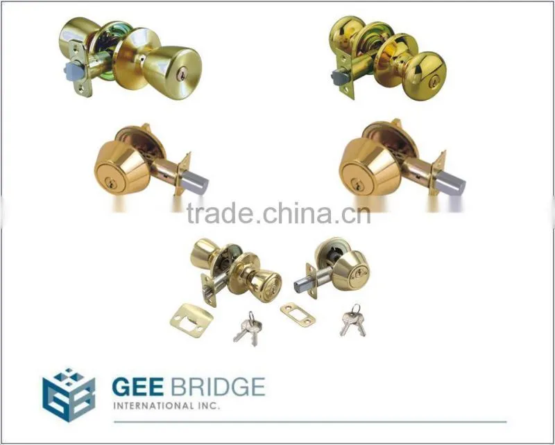 0103014 Security Door Deadbolt Ball Lock