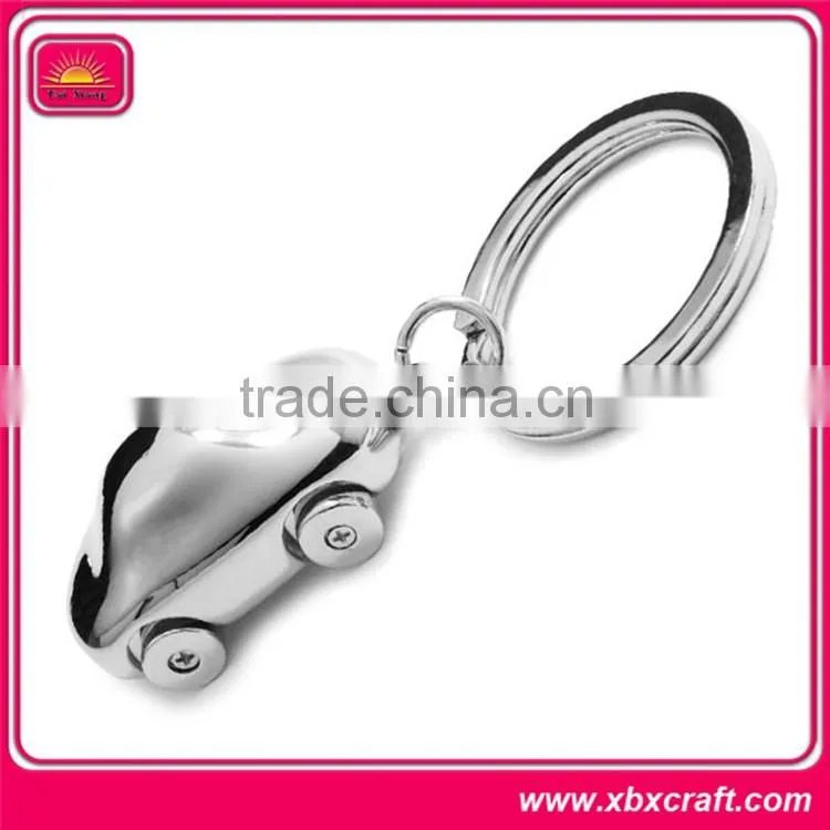 Metal car shaped keychain