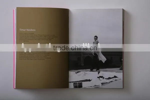 Offset printing custom softcover book printing