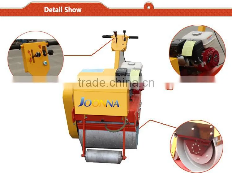 Easy operation advanced design from Factory compact road roller