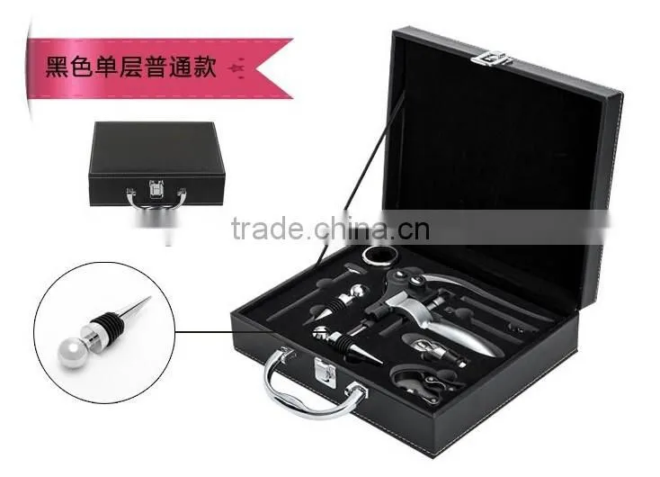 Promotional New Design Home Wine Bar Furniture Tool Wine Set