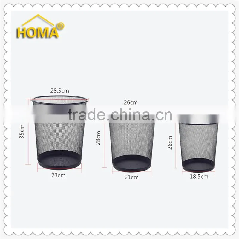 Hot sale metal mesh rubbish bin for home