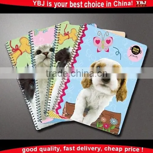 OEM manufacturer spiral binding hardcover book printing spiral bound book printing