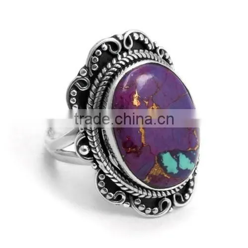 With A Positive Attitude !! Brown Tiger's Eye 925 Sterling Silver Ring, Silver Jewelry India, 925 Silver Jewelry