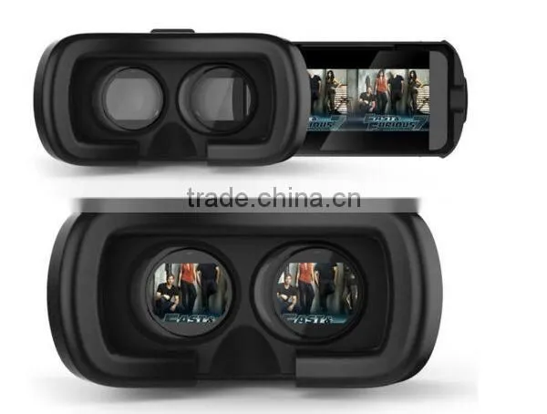 Most hot VR BOX Virtual Reality Headset goggles 3D glasses with bluetooth wireless remote control,custom branded