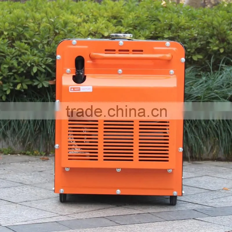 Taizhou Super 6KVA Silent Generating Electricity Dynamo Starter Honda Electric Diesel Generator Dynamos