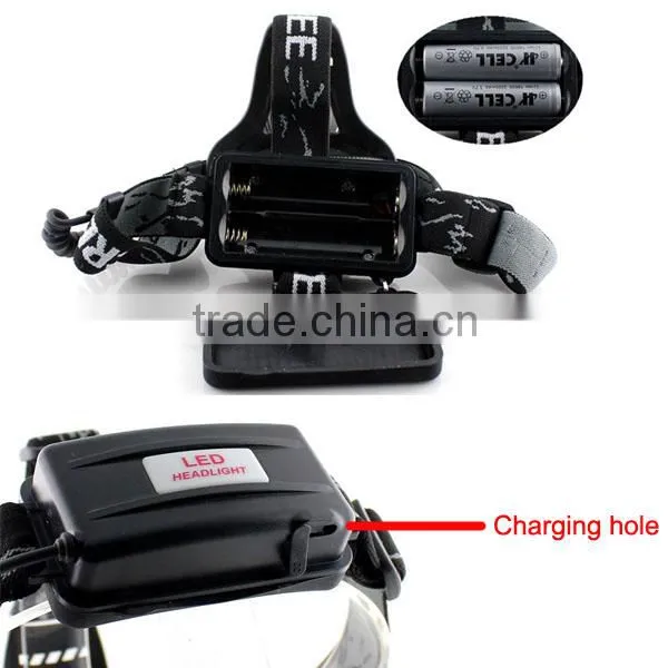 T816 High Power led Headlamp Adjustable Zoom focus best-selling led headlamp powerful