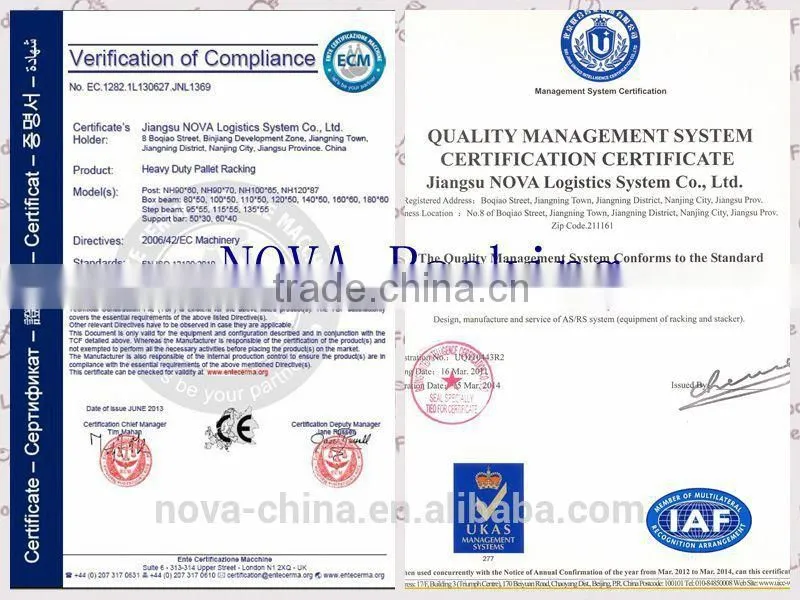 Customized ASRS warehouse system with competitive price