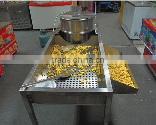 stainless steel ball shape popcorn making machine