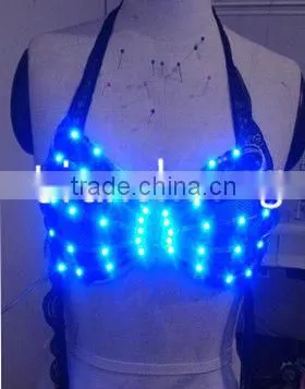 LED Girl Bra / Hot Sex Club Dance Wear for Girls & Women