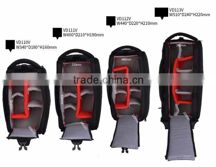 2016 Travel digital video camera bag