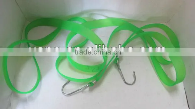 Hot Sale Elastic Motorcycle Rope Binding Rope with 2 Hooks