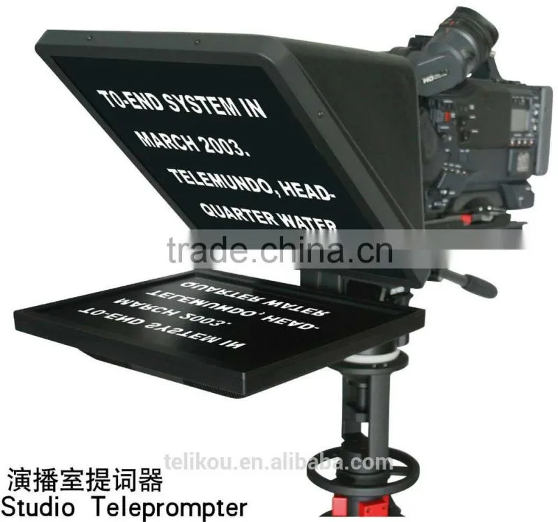 20% off !!! Good quality competitive high brightness studio teleprompter