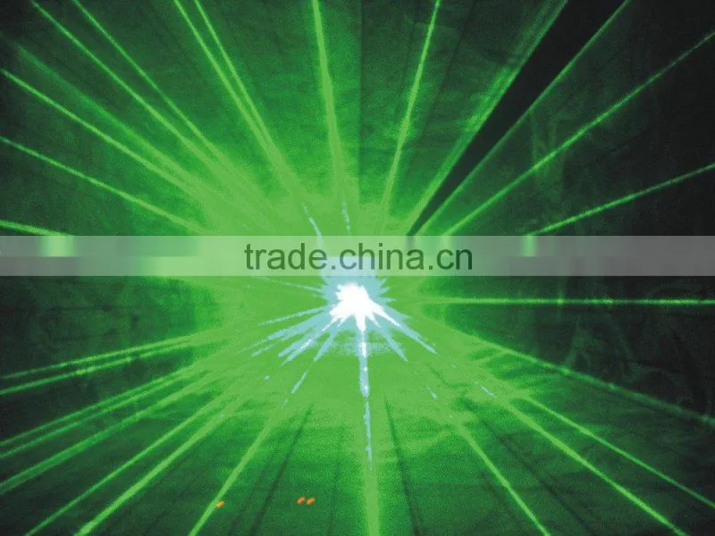 Single green 30mW stage laser light
