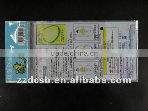 BOPP self adhesive bag with header
