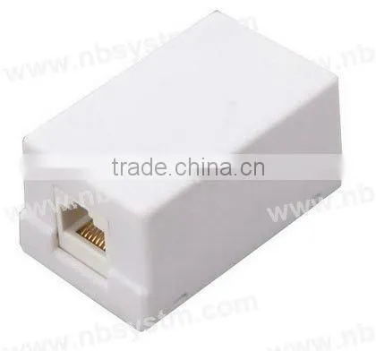 1 port Surface Box with 1pc RJ45 keystone jack or without