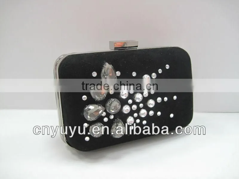 Fashion design ladies hard case acrylic evening bag
