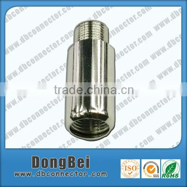 f type rg6 coaxial cable brass terminator