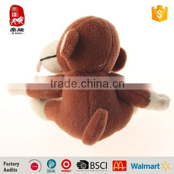 ICTI factory wholesale eco-friendly baby toys monkey plush toy