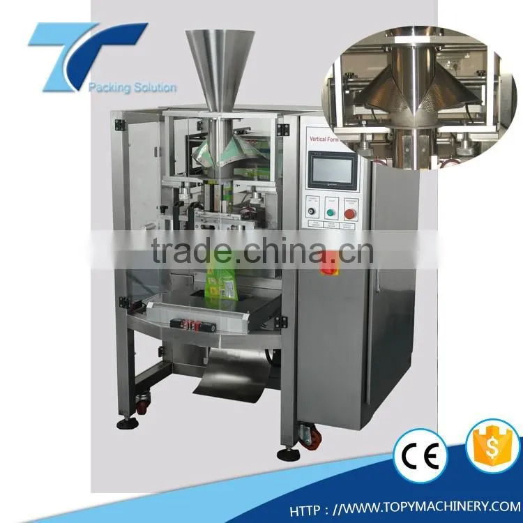 Detergent powder packing machine with aufer conveyor/auger dosing / forming bag filling sealing machine