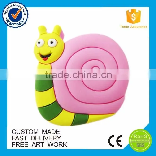 high quality custom rubber cartoon fridge magnet
