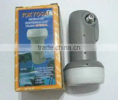 factory lowest price Ku Band Universal Single LNBF ku hd single LNBF