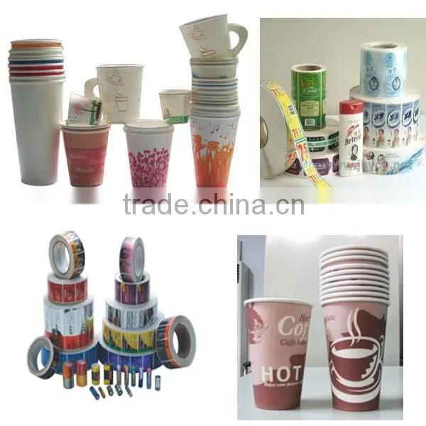 paper cup, paper carton, paper bag,milk wide web flexo press