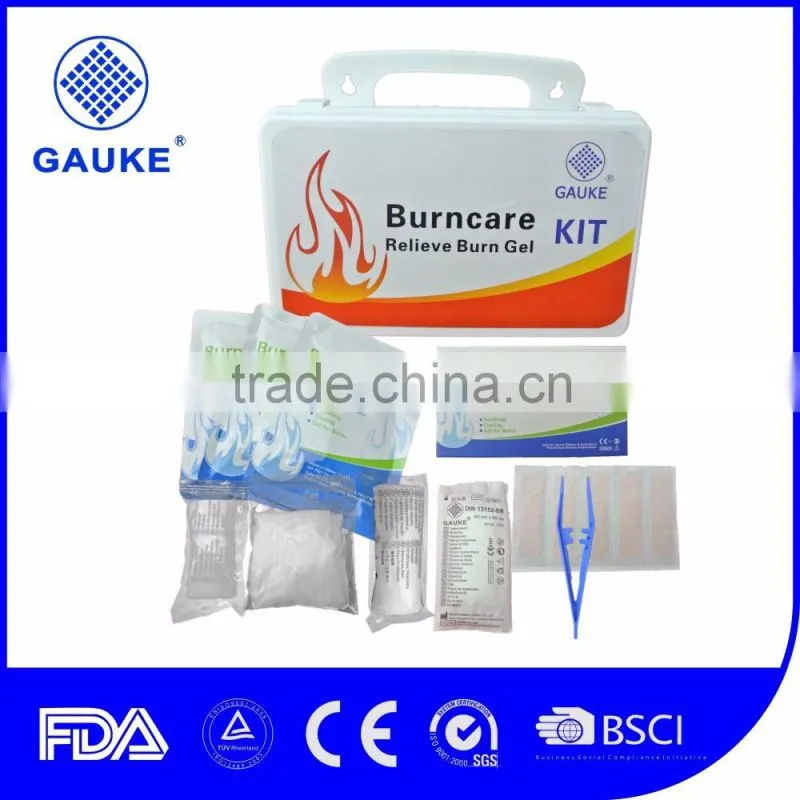 first aid burns care kit with contents