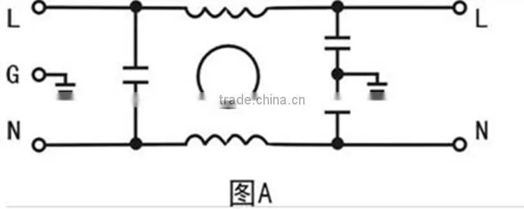 DAI2 10A with switch emc filter dual
