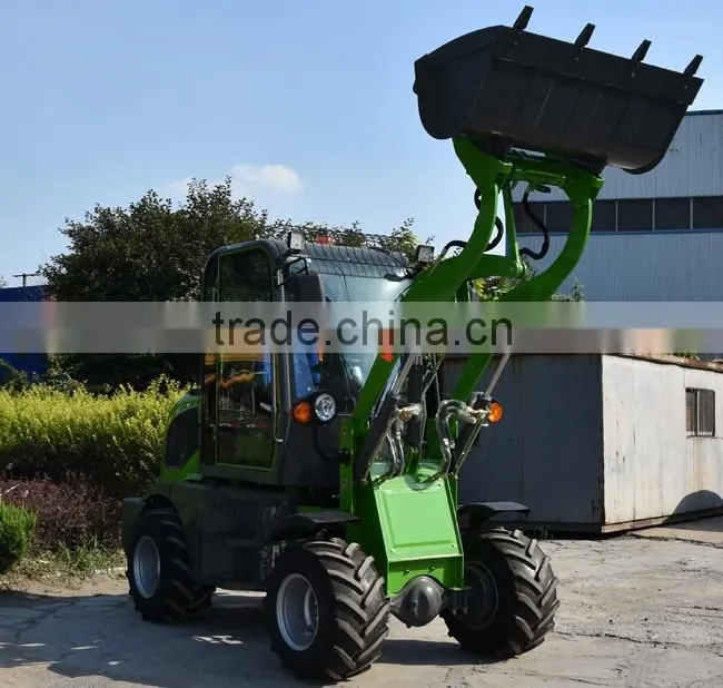 china CE approved zl08f 800kg mini wheel loader for sale