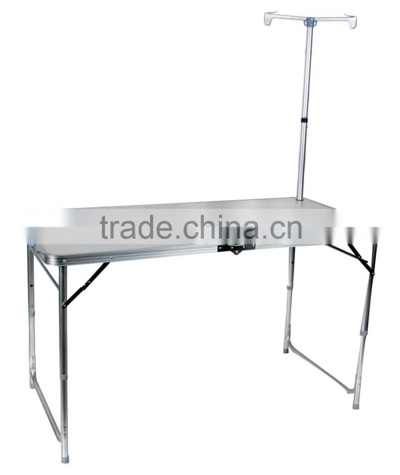 Wholesale High Quality MDF Aluminum Camping Heights Adjustable Picnic Table