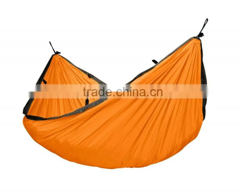 Ultra Light Parachute Silk and Travel Nylon Folding Covered Hammock