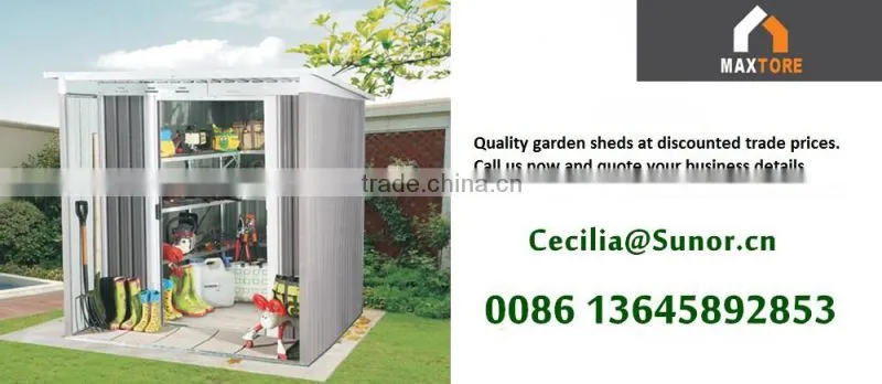 5*8 FT SIDE Extra Pent Roof Metal Shed