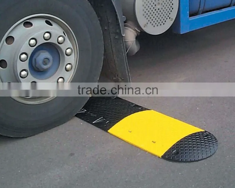 Rubber Speed bump, Long service time