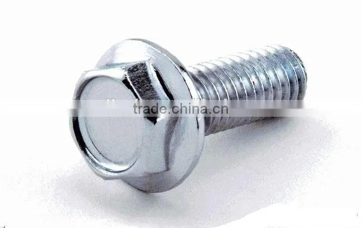 DIN933 Stainless Steel Hex Flange Bolt M10