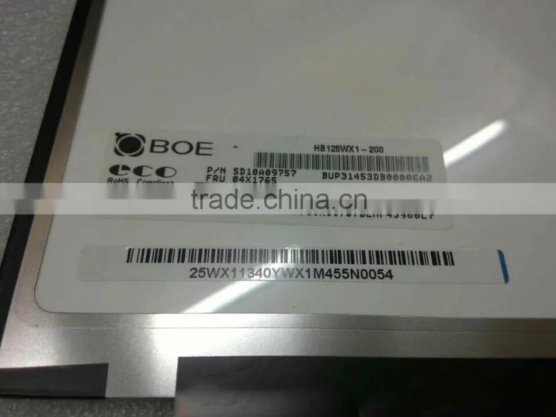 Shenzhen original Full stock Boe 12.5 Inch colour TFT LCD