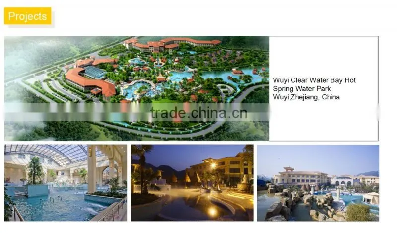 2015 Top Aquatic Water Park, Fiberglass Water Slide Tubes, Fiberglass Pool Slide for ODM