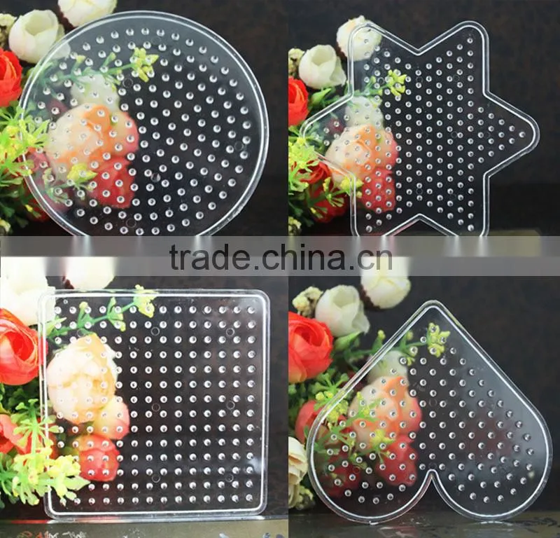 artkal direct selling plastic puzzle diy ironing beads plastic pegboard toys for children
