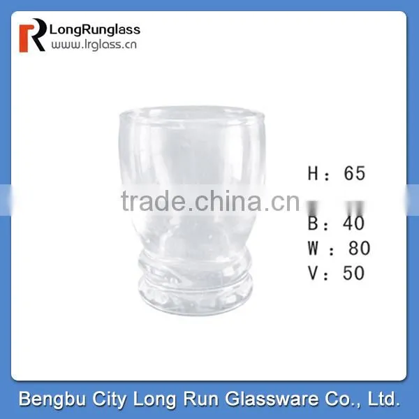 LongRun 50ml 2014 China manufacture creative beautiful drinking shot glass cup