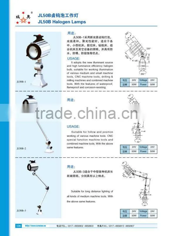RUIAO CNC LED superior quality work light