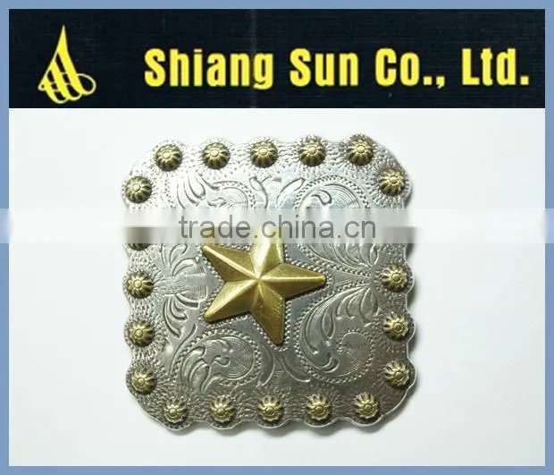 Custom cheap metal solid brass belt buckles