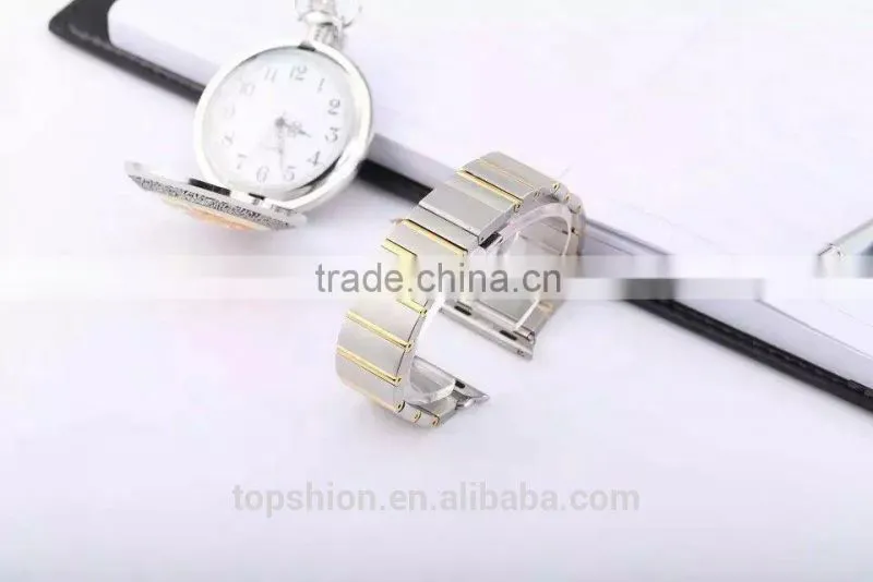 New for Apple Watch Band Stainless Steel, Luxury Metal Strap For Apple iWatch