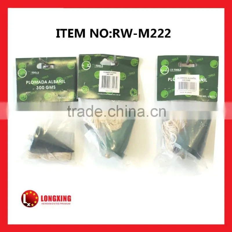 Factory Supply Heavy steel solid measuring tool plumb bob,dome plumb bob