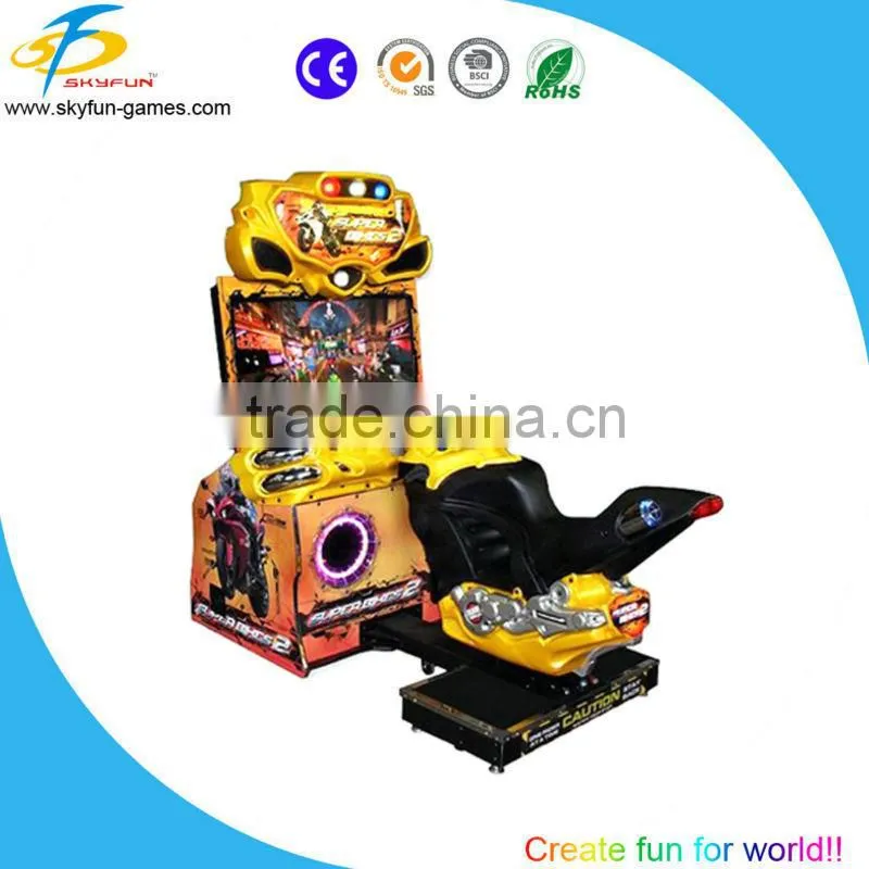 Arcade amusement machine video game console simulator driving car racing game machine