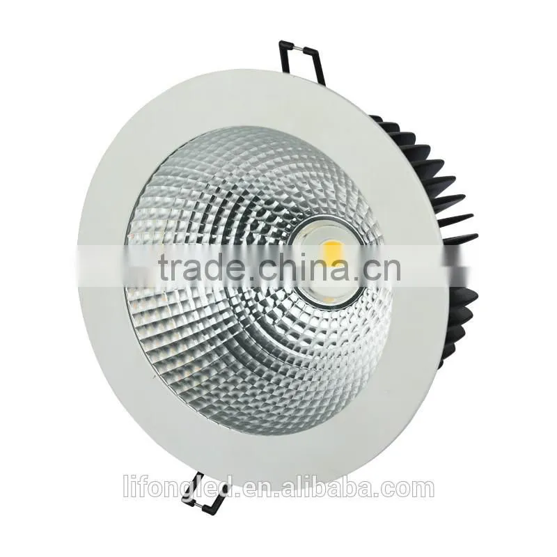 Popular LED COB downlight 32W Project and commercial lighting